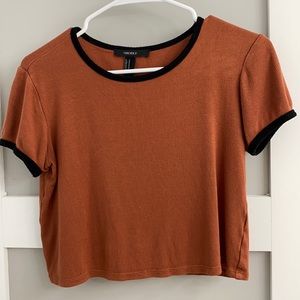 Forever 21 cropped tee
